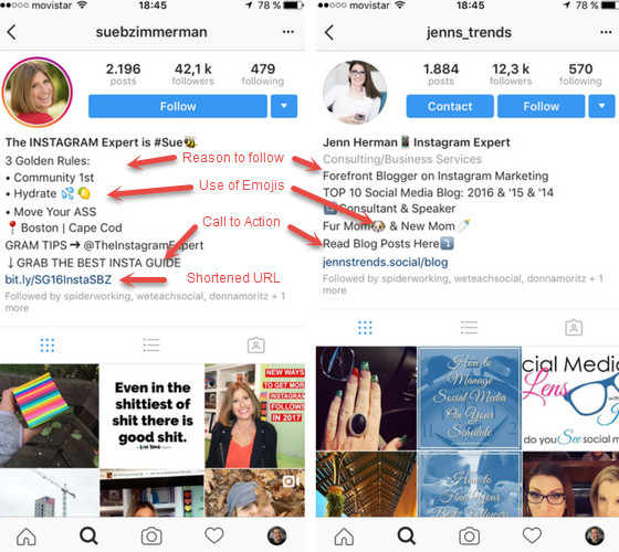 How to create an Instagram Bio that stands out