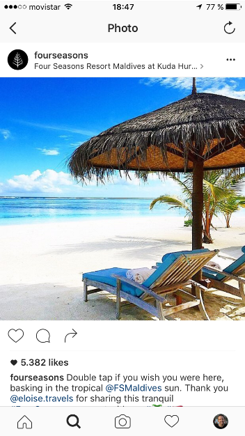 How Four Seasons uses Instagram